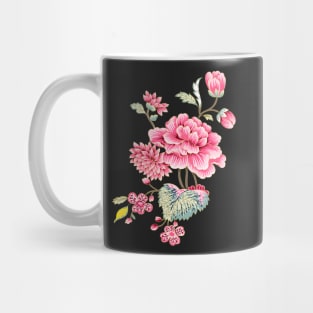 Hot Pink Flower Bouquet Mug